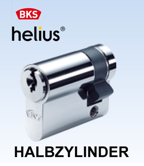 BKS Helius Halb-Schließzylinder